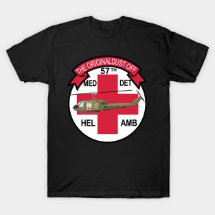 57th Medical Company - Orignial Dustoff - Vietnam T-Shirt